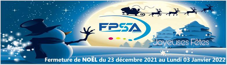 congés noel FPSA